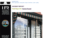 Desktop Screenshot of incidentreport.info